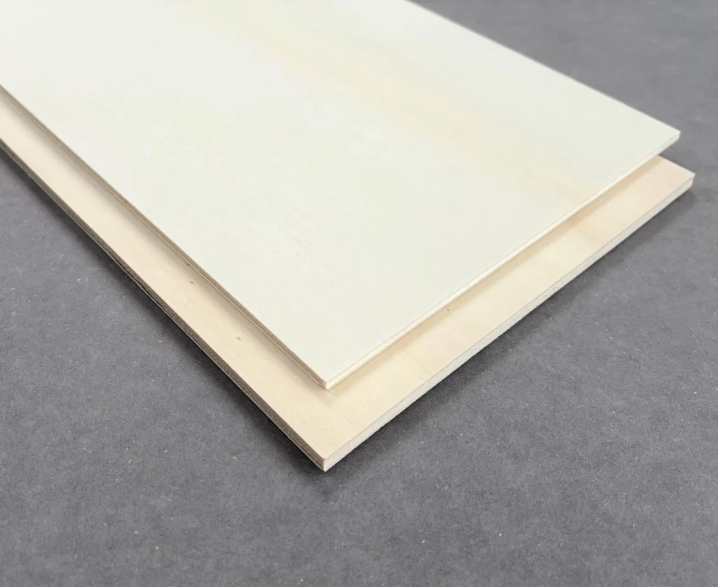 Poppelkrydsfinér - 1500x1000mm - 3mm